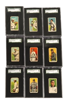 T206 Graded Collection of 56 Cards – All SGC 20 FAIR 1.5  
